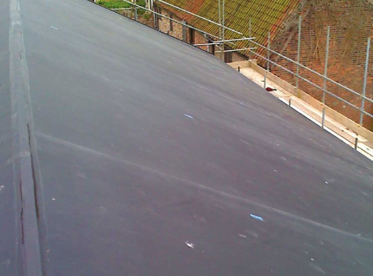 EPDM Roofing Roof Replacement of Storage Barn Kings Lynn Proctor Roofing Norfolk roofing